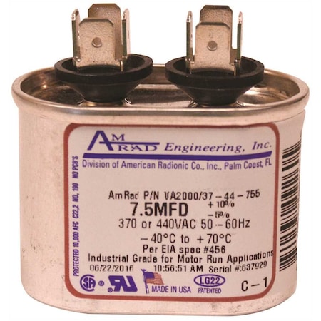 Global Source OVAL CAP 10 MFD 370/440 USA2035